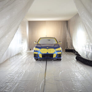 Premiera BMW X6 G06 z lakierem Vantablack® na IAA 2019.