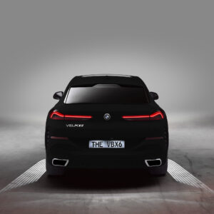 Premiera BMW X6 G06 z lakierem Vantablack® na IAA 2019.