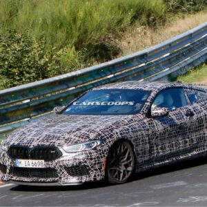 Tajemniczy model BMW M8 widziany na Nurburgring