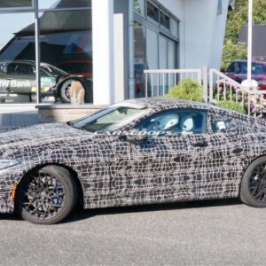 Tajemniczy model BMW M8 widziany na Nurburgring