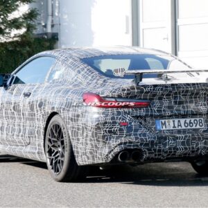 Tajemniczy model BMW M8 widziany na Nurburgring