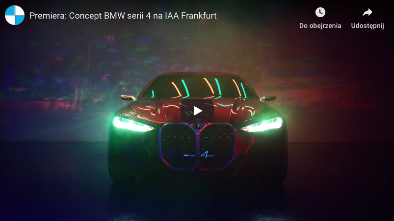 WIDEO: Concept BMW serii 4