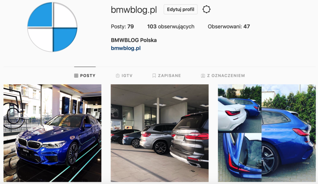Obserwuj @bmwblog.pl na Instagram