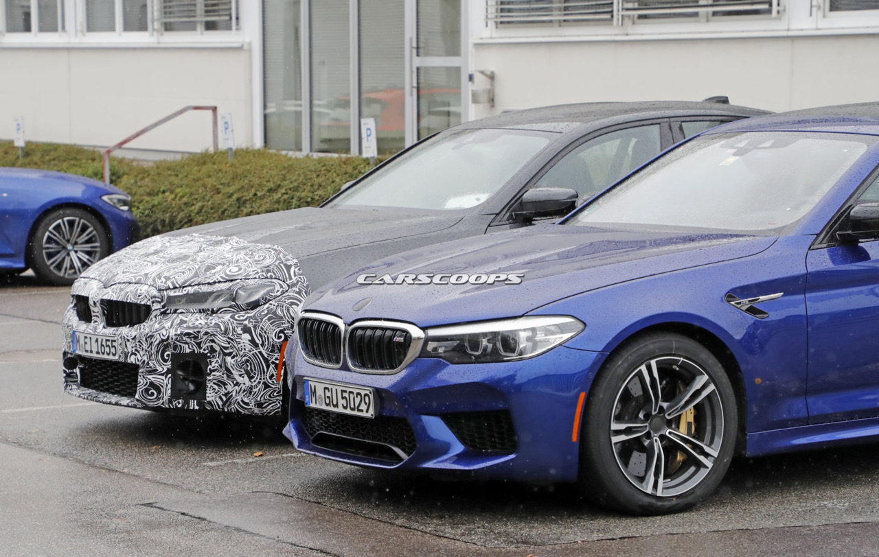 SPY SHOTS: Nadchodzi odświeżony model BMW M5 LCI