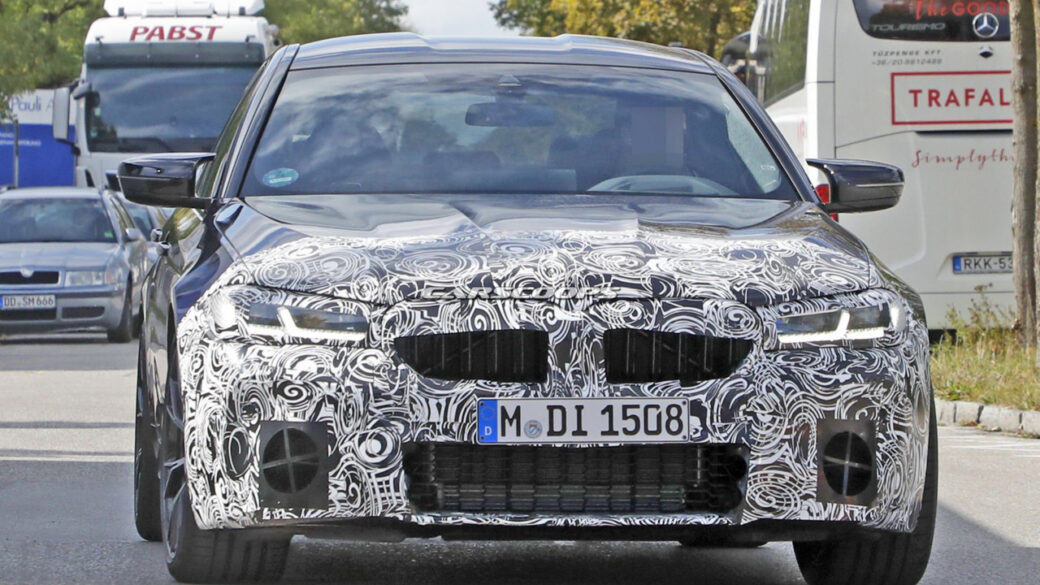 SPY SHOTS: Nadchodzi odświeżony model BMW M5 LCI