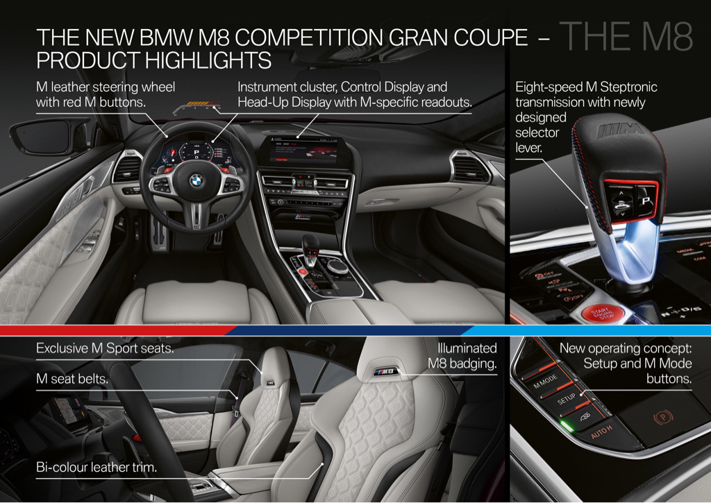 ŚWIATOWA PREMIERA: BMW M8 Gran Coupe i M8 Competition Gran Coupe