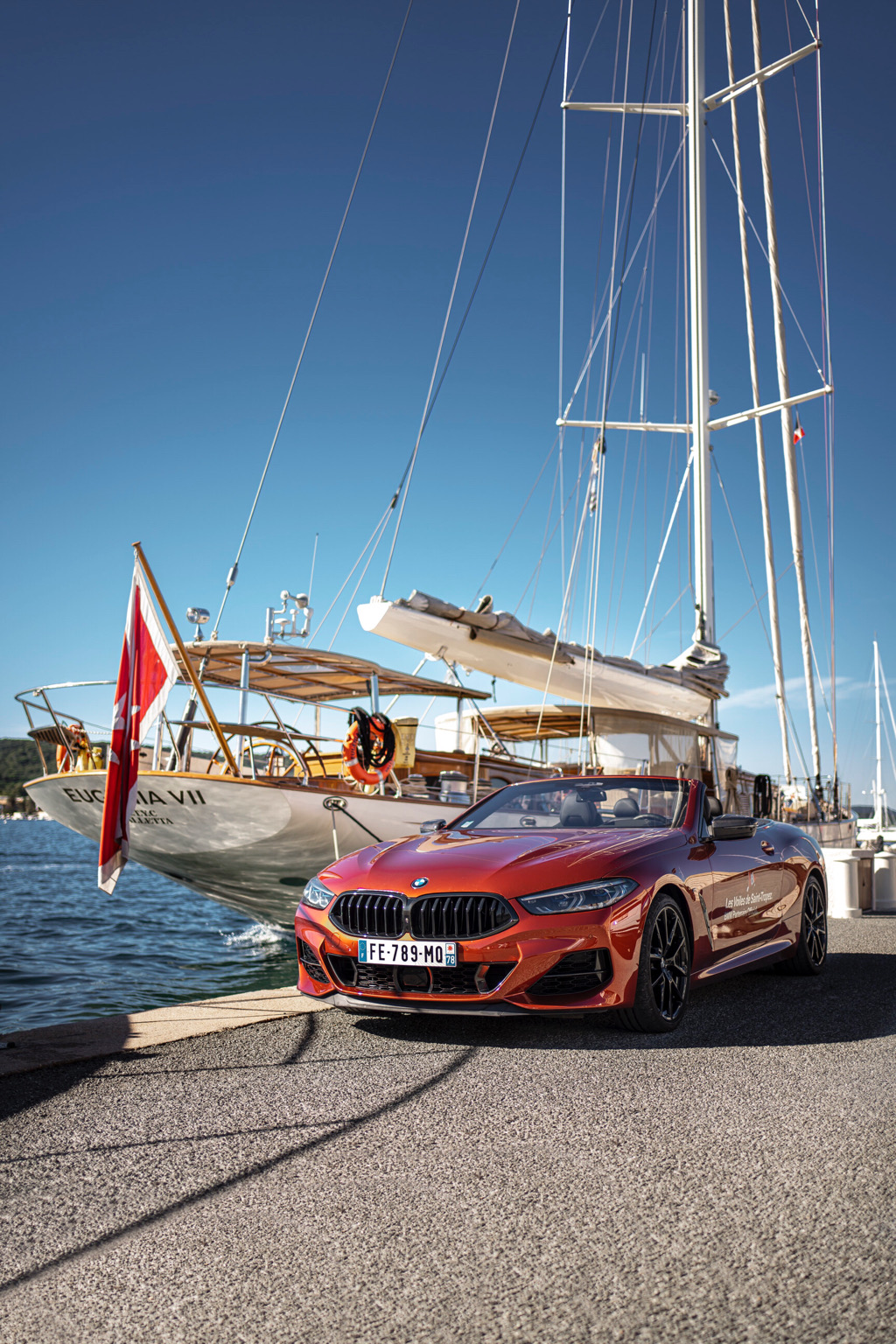 Galeria zdjęć BMW M850i w Les Voiles de Saint-Tropez