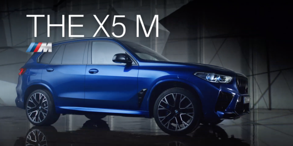 Film premierowy: BMW X5M Competition F95 2020