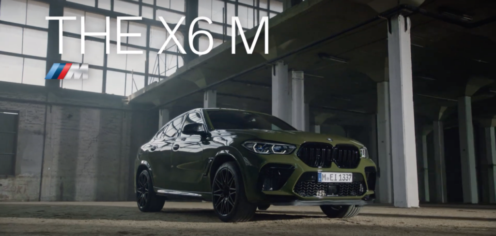 Film premierowy: BMW X6M Competition F96 2020