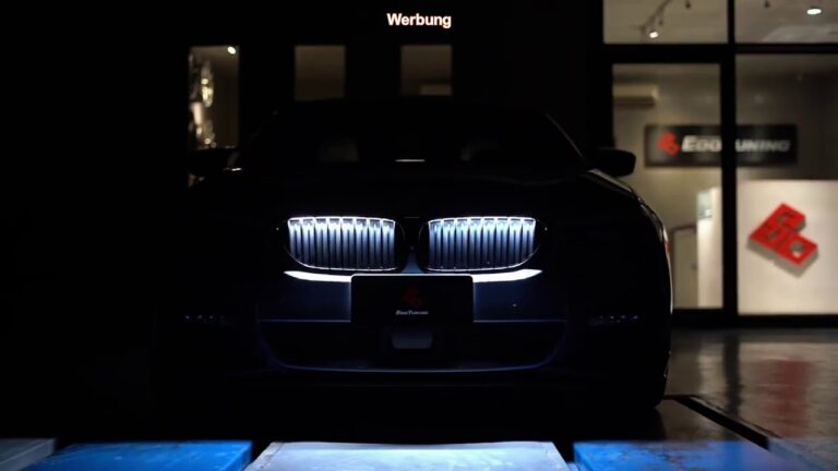 Iconic Glow podświetlana atrapa chłodnicy zawitała do BMW