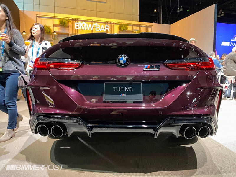 BMW M8 Gran Coupé na 2019 LA Auto Show