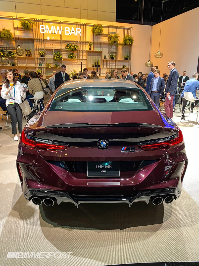 BMW M8 Gran Coupé na 2019 LA Auto Show
