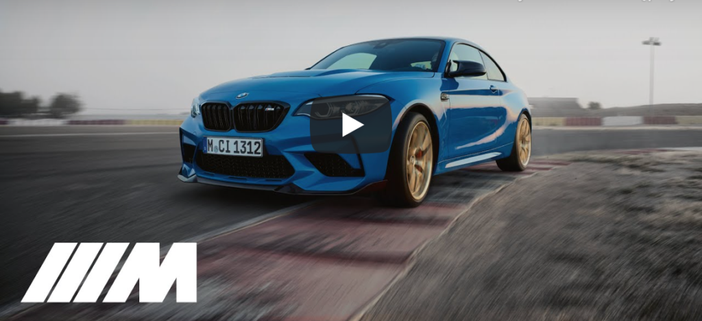 Oficjalne wideo przedstawiające nadchodzący model BMW M2 CS