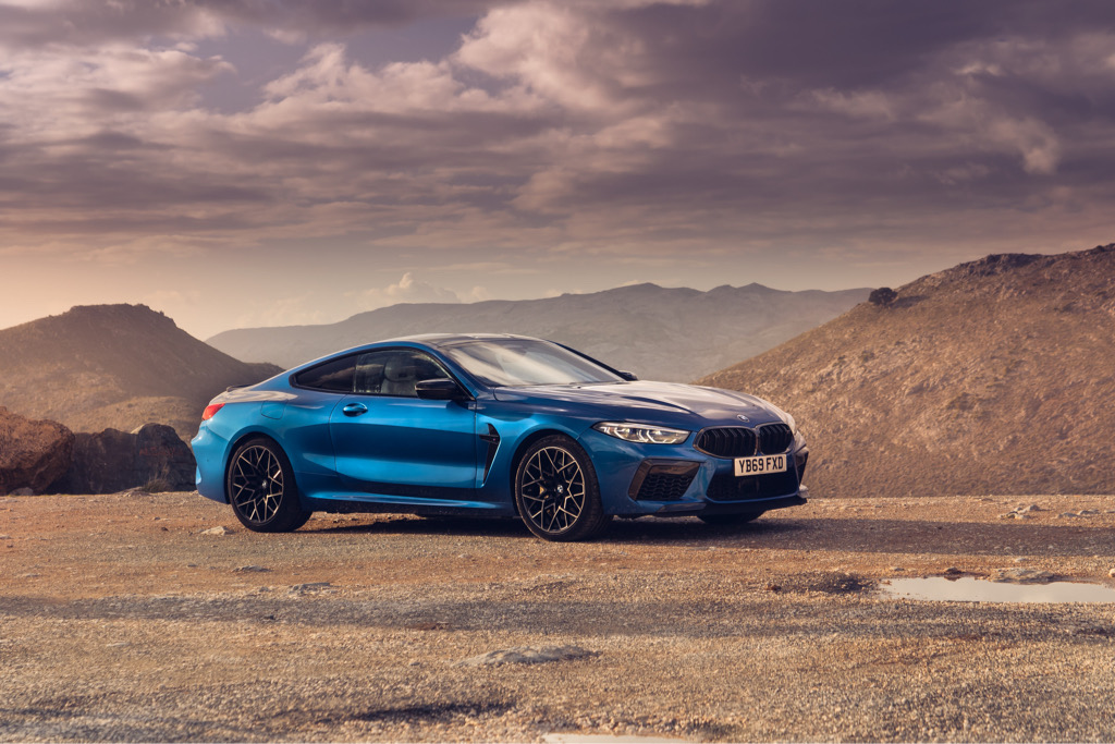 BMW M8 Competition Coupe w naturze. Dodatkowa sesja zdjęciowa prosto z Wysp.