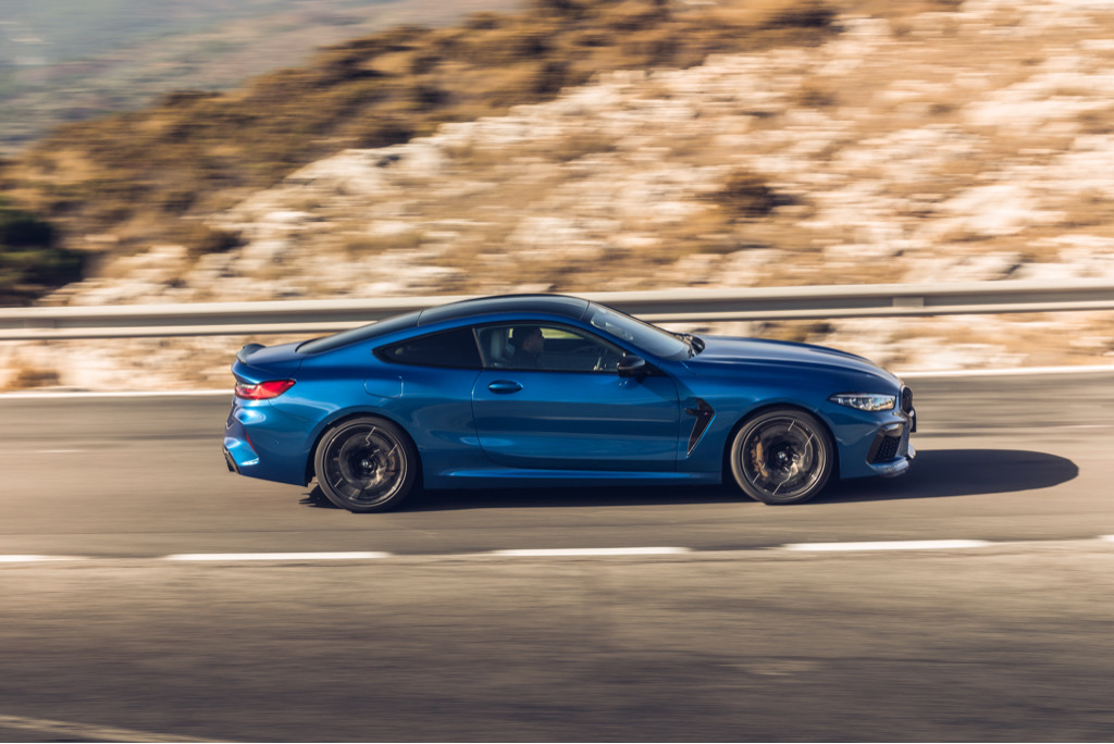 BMW M8 Competition Coupe w naturze. Dodatkowa sesja zdjęciowa prosto z Wysp.