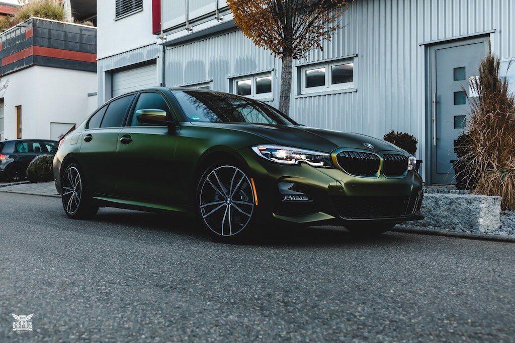 Galeria: Zielona folia, która odmieni Twoje BMW 3 G20