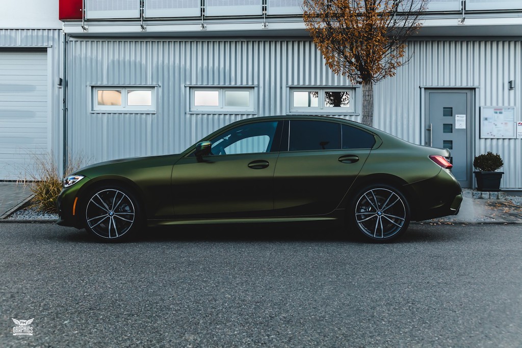 Galeria: Zielona folia, która odmieni Twoje BMW 3 G20