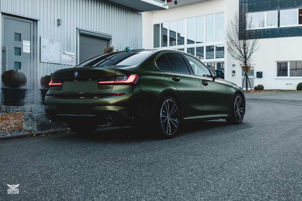 Galeria: Zielona folia, która odmieni Twoje BMW 3 G20