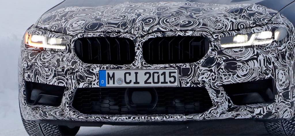 SPY SHOTS: Nadchodzące BMW M5 LCi przyłapane na testach drogowych