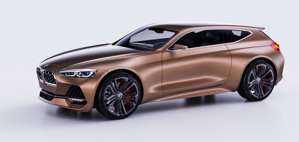 Przepiękny Concept BMW Shooting Brake pokazuje ciekawą wizję przyszłości