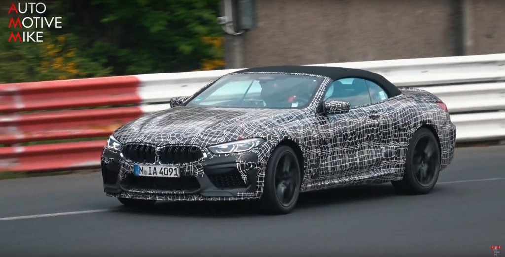 SPY SHOTS: Prototyp BMW na torze. Czy to model M8 Convertible CS?