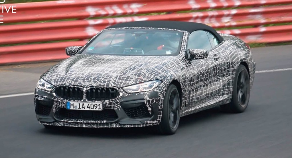 SPY SHOTS: Prototyp BMW na torze. Czy to model M8 Convertible CS?