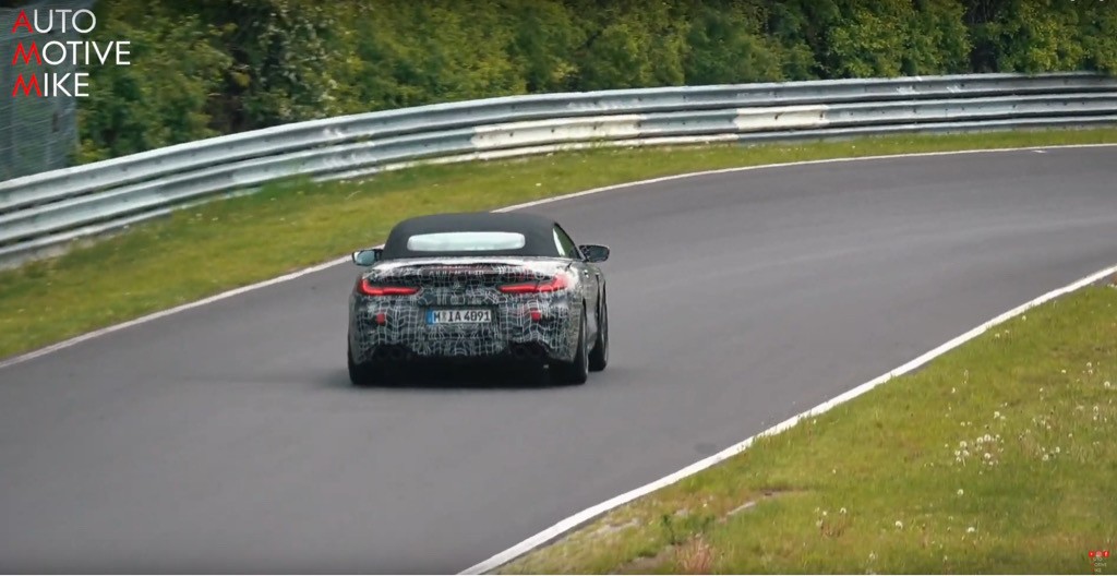 SPY SHOTS: Prototyp BMW na torze. Czy to model M8 Convertible CS?