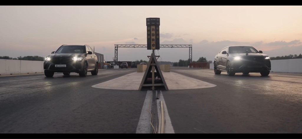 DRAG Race: BMW X5M vs Lamborghini Urus