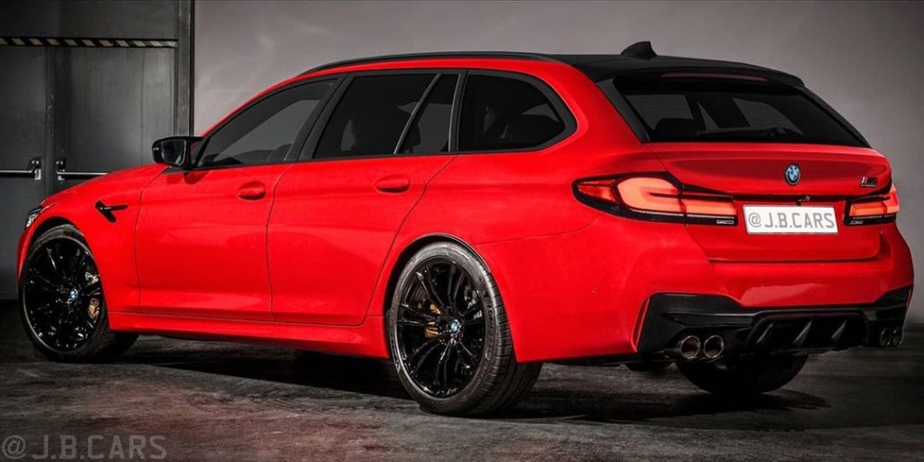 Czas na kolejny komputerowy render: BMW M5 Touring