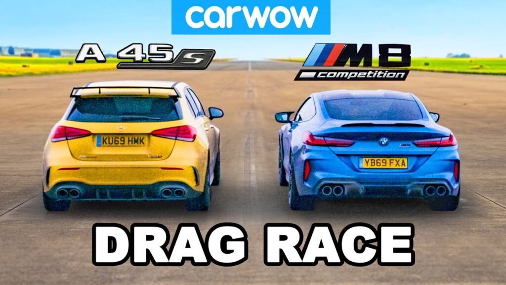 Walka Dawida z Goliatem: BMW M8 vs Mercedes AMG A45S