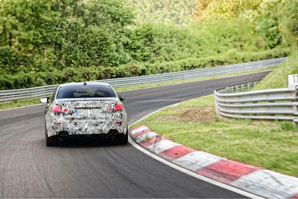 Oficjalne SPY SHOTS: BMW M5 LCi F90 kilka dni przed premierą