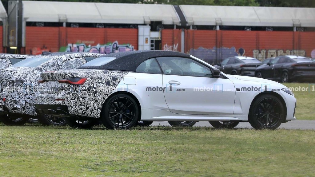 SPY SHOTS: BMW serii 4 Convertible na zdjęciach