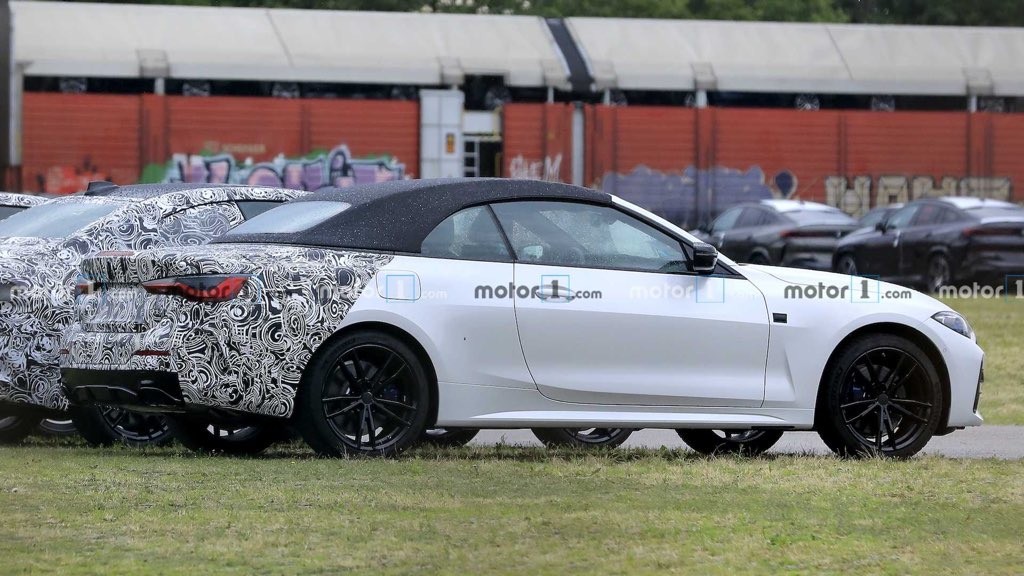 SPY SHOTS: BMW serii 4 Convertible na zdjęciach