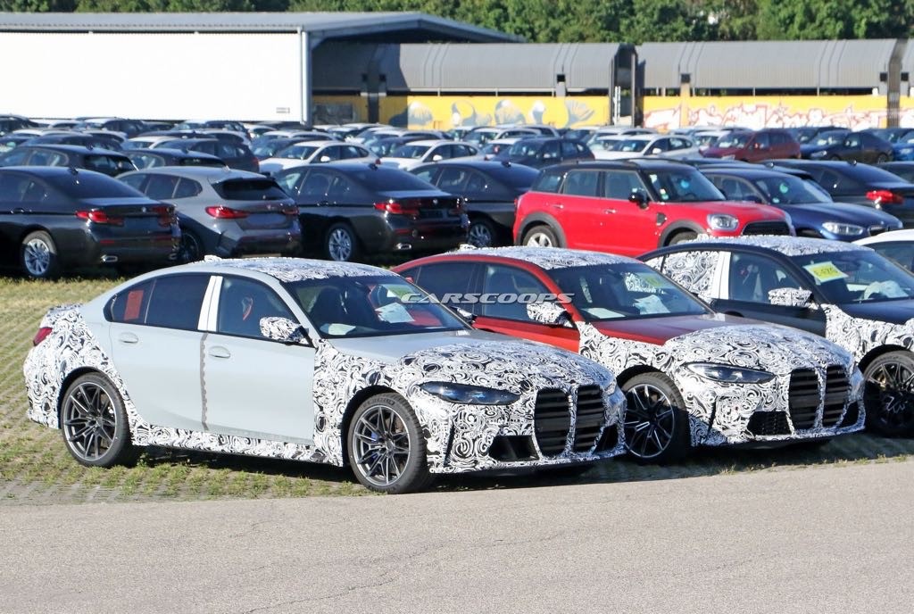 SPY SHOTS: BMW M3 G80 2021 w uboższym kamuflażu