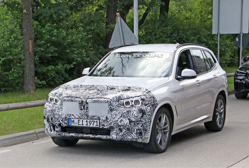 SPY SHOTS: Czas na odświeżenie (LCi) modelu BMW X3 G01 2021