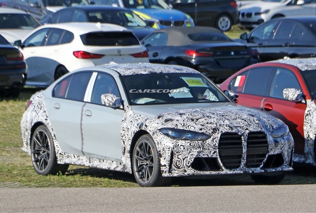 SPY SHOTS: BMW M3 G80 2021 w uboższym kamuflażu