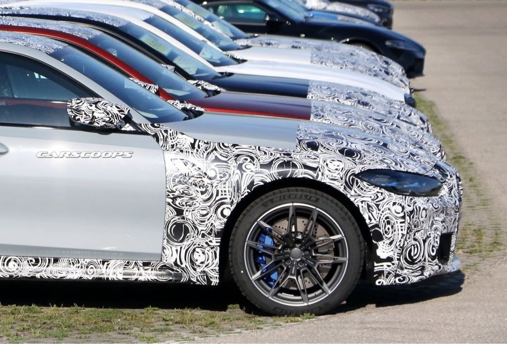 SPY SHOTS: BMW M3 G80 2021 w uboższym kamuflażu