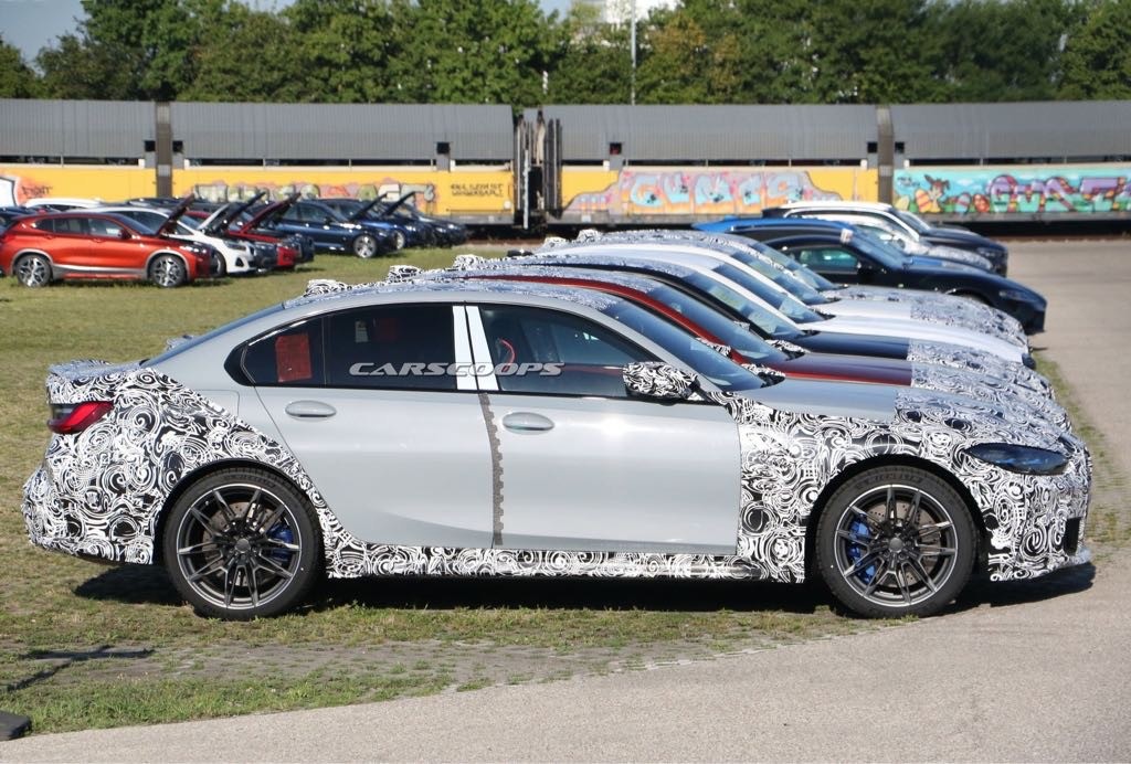 SPY SHOTS: BMW M3 G80 2021 w uboższym kamuflażu