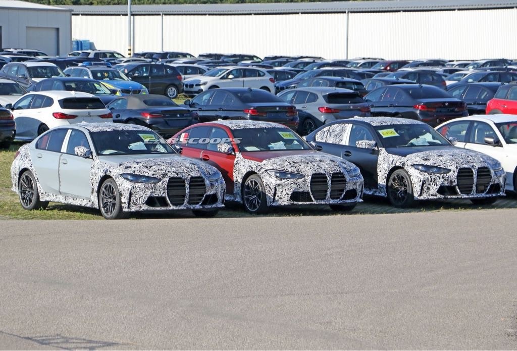 SPY SHOTS: BMW M3 G80 2021 w uboższym kamuflażu