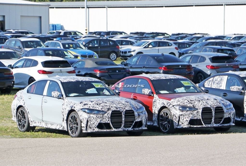SPY SHOTS: BMW M3 G80 2021 w uboższym kamuflażu