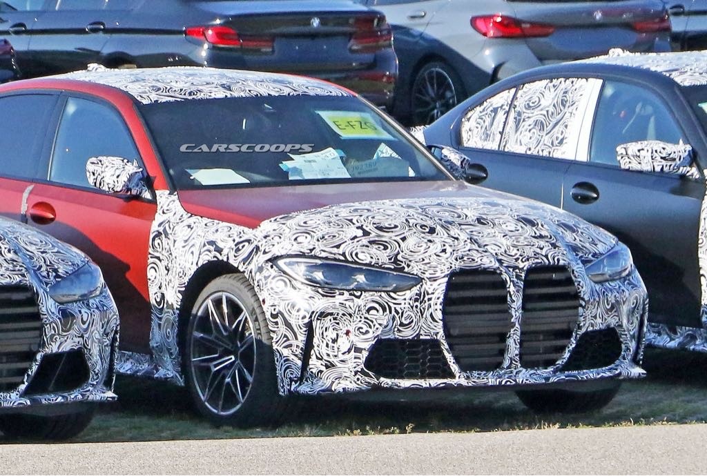 SPY SHOTS: BMW M3 G80 2021 w uboższym kamuflażu