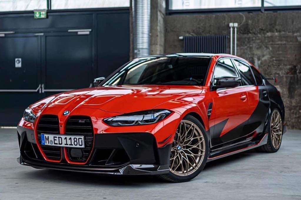 BMW M3 G80 z M Performance Parts na kolejnych zdjęciach