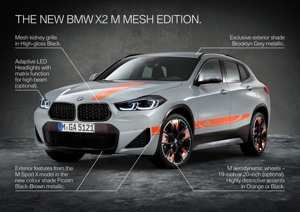 NOWOŚĆ: BMW X2 M Mesh Edition