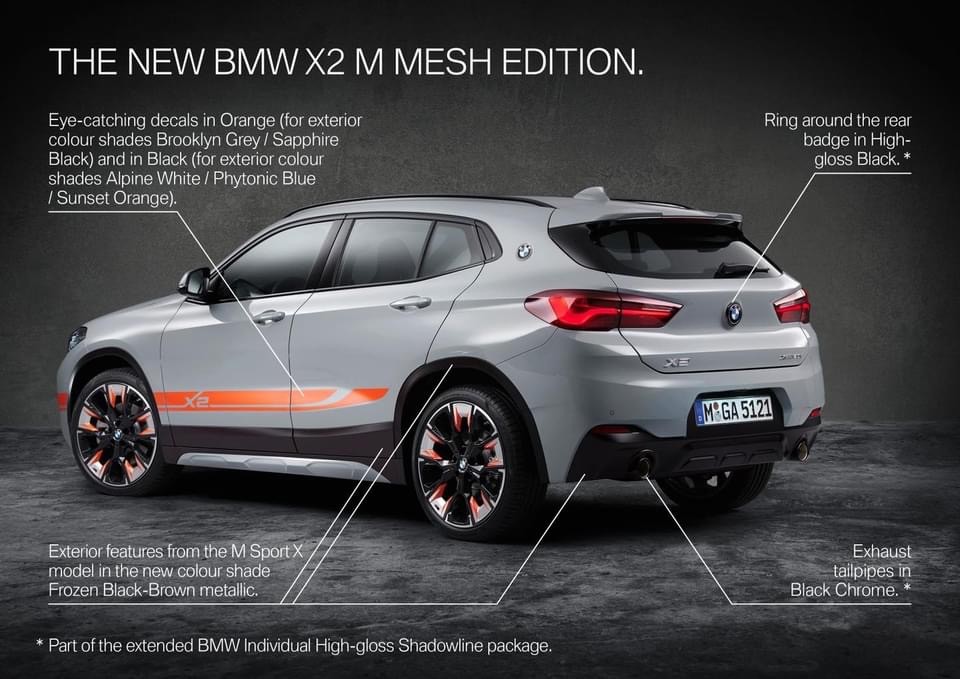 NOWOŚĆ: BMW X2 M Mesh Edition