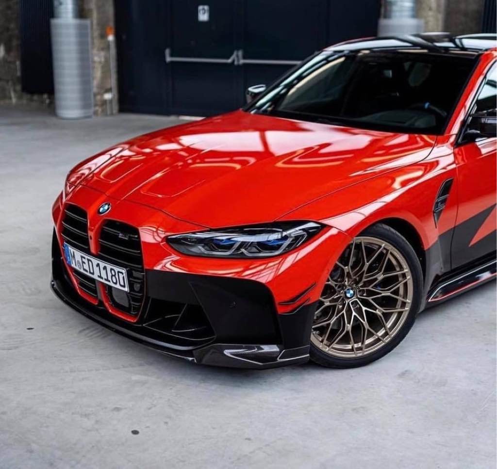 BMW M3 G80 z M Performance Parts na kolejnych zdjęciach