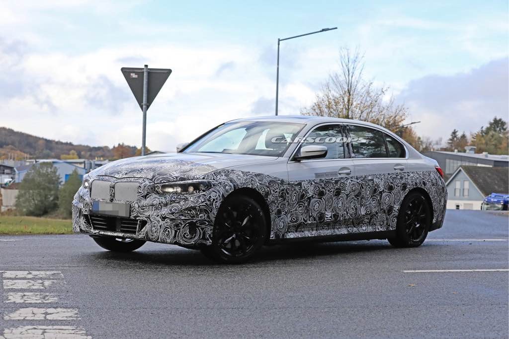 SPY SHOTS: Elektryczne BMW serii 3