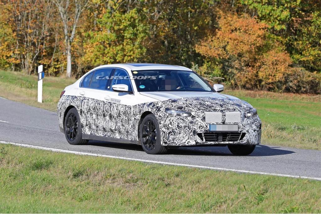 SPY SHOTS: Elektryczne BMW serii 3