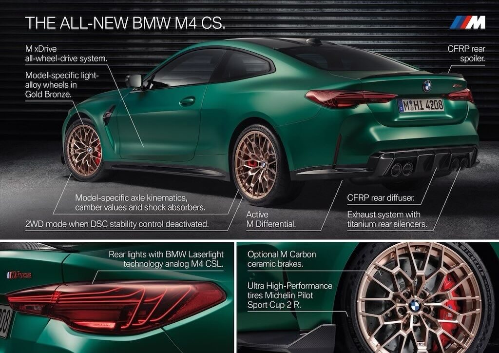 Dodatkowe zdjęcia nowego modelu BMW M4 CS 2025