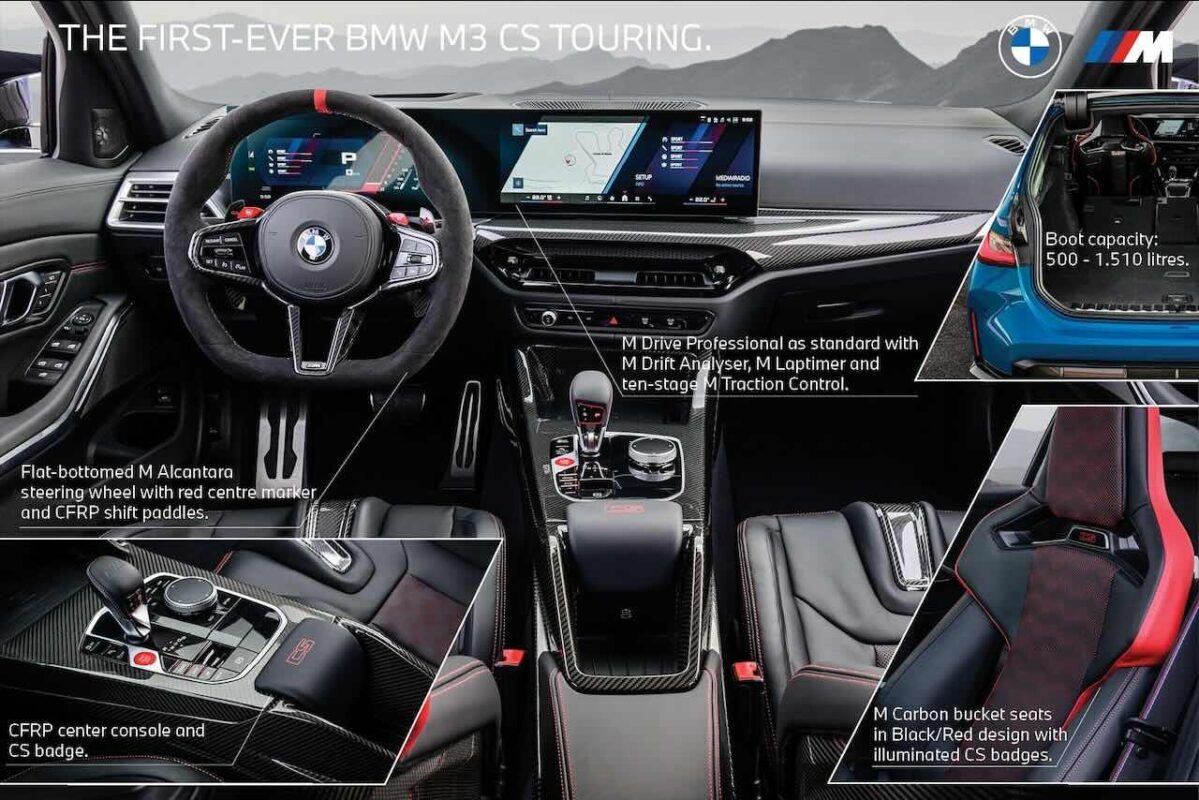 Nowe BMW M3 CS Touring: Ekstremalne osiągi w praktycznym wydaniu