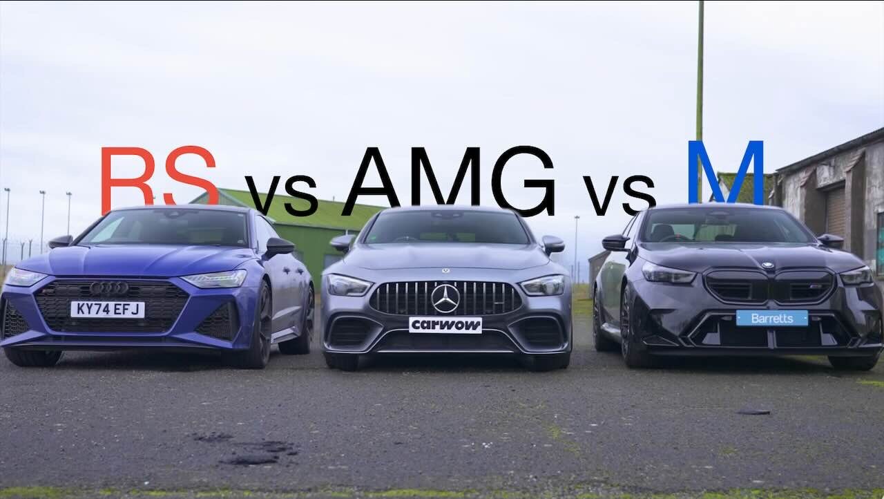 BMW M5 vs Audi RS7 vs Mercedes-AMG GT 63 – Który supersedan wygrywa?
